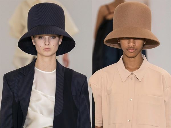 Модные шляпы и вязаные шапочки для девушек и женщин